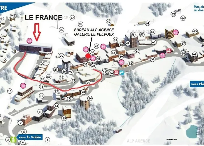 Apartament Le France - 2 Pieces 5 Pers - Le France - 817fr - Plagne Centre Mae-5124 La Plagne